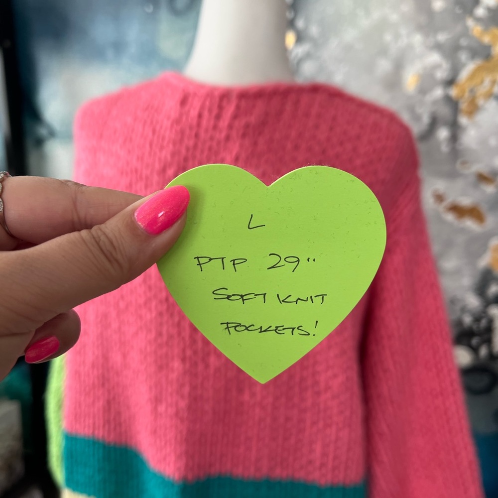 Vici | Colorblock Pocketed Soft Knit Cardigan - Picture 8 of 8